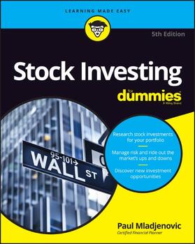 Mladjenovic |  Stock Investing For Dummies | Buch |  Sack Fachmedien