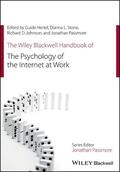 Hertel / Stone / Johnson |  The Wiley Blackwell Handbook of the Psychology of the Internet at Work | Buch |  Sack Fachmedien