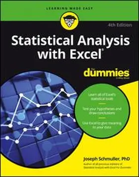 Schmuller |  Statistical Analysis with Excel For Dummies | eBook | Sack Fachmedien