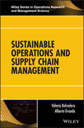 Belvedere / Grando |  Belvedere, V: Sustainable Operations and Supply Chain Manage | Buch |  Sack Fachmedien