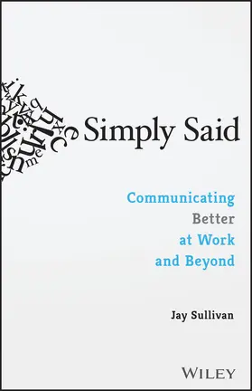 Sullivan |  Simply Said | Buch |  Sack Fachmedien