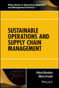 Belvedere / Grando |  Sustainable Operations and Supply Chain Management | eBook | Sack Fachmedien