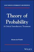 de Finetti |  Theory of Probability | eBook | Sack Fachmedien