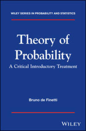 de Finetti |  Theory of Probability | eBook | Sack Fachmedien