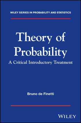 de Finetti | Theory of Probability | Buch | 978-1-119-28637-0 | sack.de