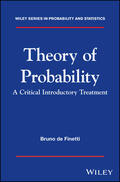 de Finetti |  Theory of Probability | Buch |  Sack Fachmedien