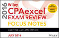 Wiley |  Wiley CPAexcel Exam Review July 2016 Focus Notes | Buch |  Sack Fachmedien
