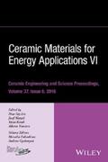 Lin / Matyas / Katoh |  Ceramic Materials for Energy Applications VI, Volume 37, Issue 6 | eBook | Sack Fachmedien