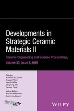 Kriven / Wang / Zhou |  Developments in Strategic Ceramic Materials II | eBook | Sack Fachmedien