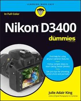 King |  Nikon D3400 For Dummies | eBook | Sack Fachmedien