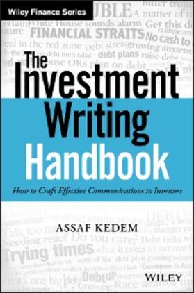 Kedem |  The Investment Writing Handbook | eBook | Sack Fachmedien