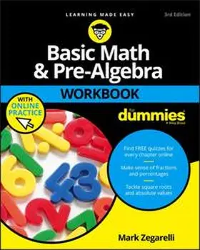 Zegarelli | Basic Math & Pre-Algebra Workbook For Dummies with Online Practice | E-Book | www.sack.de