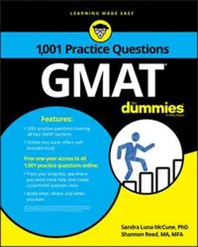 Mccune / Reed |  GMAT: 1,001 Practice Questions For Dummies | eBook | Sack Fachmedien
