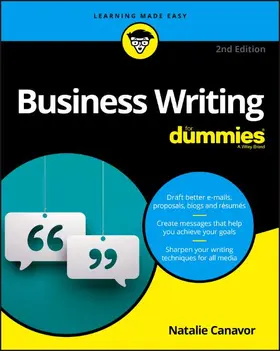 Canavor |  Business Writing For Dummies | Buch |  Sack Fachmedien