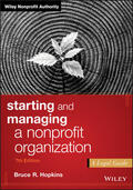 Hopkins |  Starting and Managing a Nonprofit Organization | Buch |  Sack Fachmedien