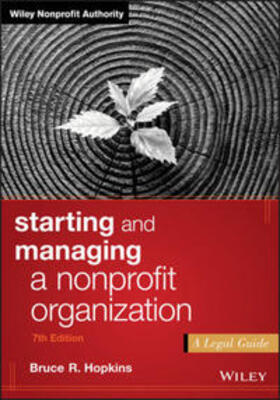Hopkins | Starting and Managing a Nonprofit Organization | E-Book | sack.de