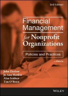 Zietlow / Hankin / Seidner | Financial Management for Nonprofit Organizations | E-Book | sack.de