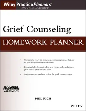 Rich |  Grief Counseling Homework Planner, (with Download) | Buch |  Sack Fachmedien