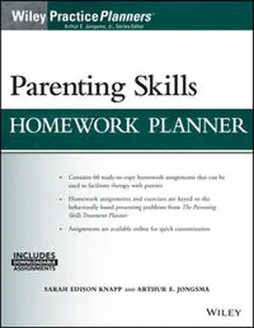 Knapp / Jongsma |  Parenting Skills Homework Planner (w/ Download) | eBook | Sack Fachmedien