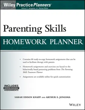 Knapp / Jongsma | Parenting Skills Homework Planner, (with Download) | Buch | 978-1-119-38541-7 | www.sack.de
