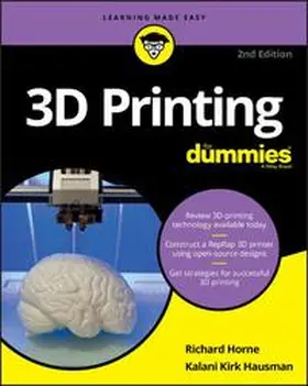 Horne / Hausman |  3D Printing For Dummies | eBook | Sack Fachmedien