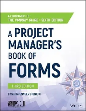 Snyder Dionisio | A Project Manager's Book of Forms | E-Book | www.sack.de