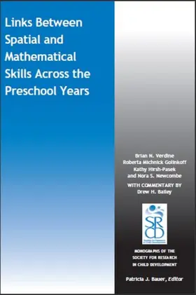 Verdine / Golinkoff / Hirsh-Pasek |  Link Between Spatial and Mathematical Skills Across the Preschool Years | Buch |  Sack Fachmedien