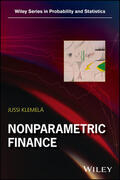 Klemelä |  Nonparametric Finance | Buch |  Sack Fachmedien