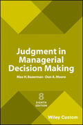 Moore / Bazerman |  Judgment in Managerial Decision Making | Buch |  Sack Fachmedien