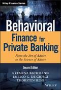 Bachmann / De Giorgi / Hens |  Behavioral Finance for Private Banking | eBook | Sack Fachmedien