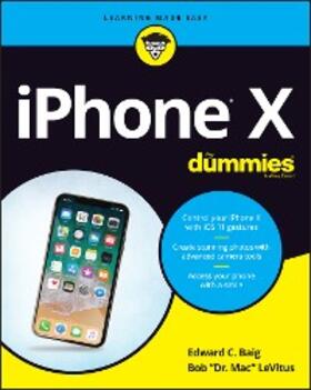 Baig / LeVitus |  iPhone X For Dummies | eBook | Sack Fachmedien