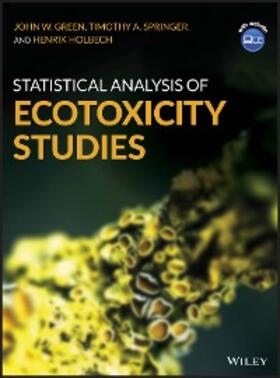 Green / Springer / Holbech |  Statistical Analysis of Ecotoxicity Studies | eBook | Sack Fachmedien