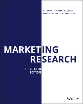 Aaker / Kumar / Day | Marketing Research | Buch | 978-1-119-49758-5 | sack.de