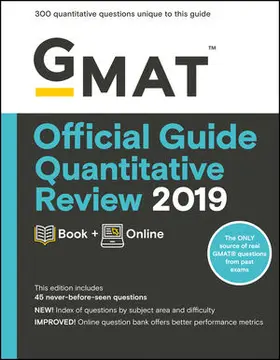 GMAC (Graduate Management Admission Council) |  GMAT Official Guide Quantitative Review 2019 | Buch |  Sack Fachmedien