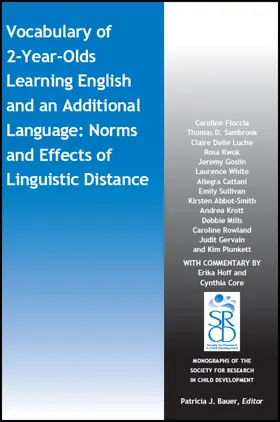 Floccia / Krott / Sambrook |  Vocabulary of 2-Year-Olds Learning English and an Additional Language: Norms and Effects of Linguistic Distance | Buch |  Sack Fachmedien