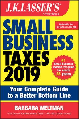Weltman | J.K. Lasser&#8242;s Small Business Taxes 2019 | Buch | 978-1-119-51154-0 | sack.de