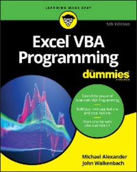 Alexander / Walkenbach |  Excel VBA Programming For Dummies | eBook | Sack Fachmedien