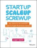 Appelo |  Startup, Scaleup, Screwup | eBook | Sack Fachmedien