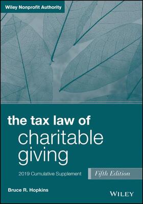 Hopkins |  The Tax Law of Charitable Giving | Buch |  Sack Fachmedien