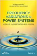 Milano / Ortega Manjavacas |  Frequency Variations in Power Systems | eBook | Sack Fachmedien