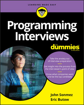 Sonmez / Butow |  Programming Interviews for Dummies | Buch |  Sack Fachmedien