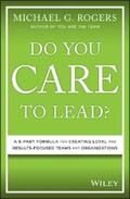 Rogers |  Do You Care to Lead? | eBook | Sack Fachmedien