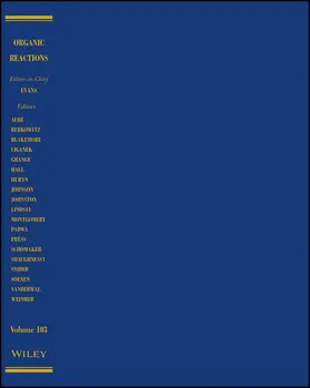  Organic Reactions, Parts A and B, Volume 103 | Buch |  Sack Fachmedien