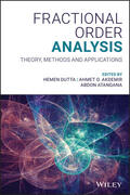 Dutta / Akdemir / Atangana |  Fractional Order Analysis | Buch |  Sack Fachmedien