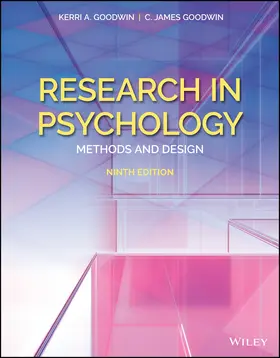 Goodwin |  Research in Psychology, with eBook Access Code | Buch |  Sack Fachmedien
