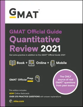 GMAC (Graduate Management Admission Council) |  GMAT Official Guide Quantitative Review 2021 | Buch |  Sack Fachmedien