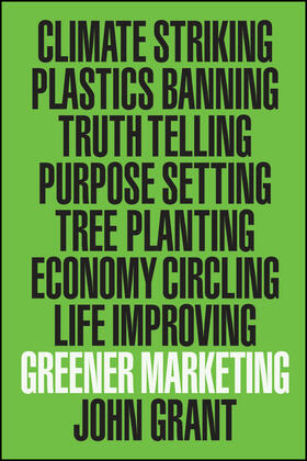 Grant |  Greener Marketing | Buch |  Sack Fachmedien