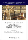 Hadden / Brophy |  A Companion to American Legal History | Buch |  Sack Fachmedien