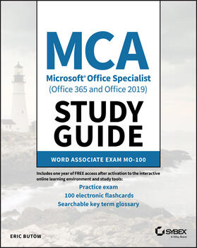 Butow | MCA Microsoft Office Specialist (Office 365 and Office 2019) Study Guide | Buch | 978-1-119-71826-0 | sack.de
