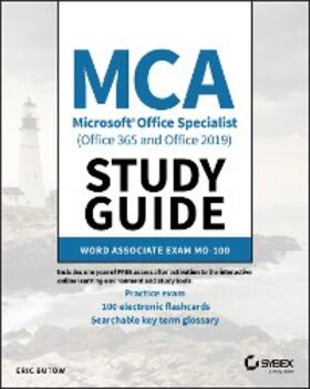 Butow |  MCA Microsoft Office Specialist (Office 365 and Office 2019) Study Guide | eBook | Sack Fachmedien